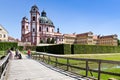 Castle Jaromerice nad Rokytnou, Vysocina district, Czech republic, Europe Royalty Free Stock Photo